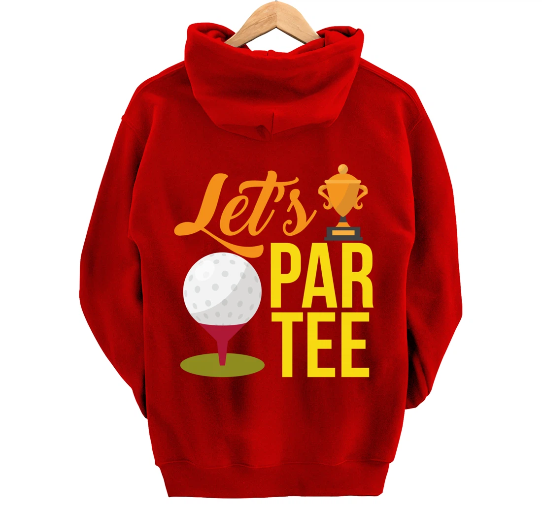 Golfing - Golfer Lift Golf Pullover Hoodie