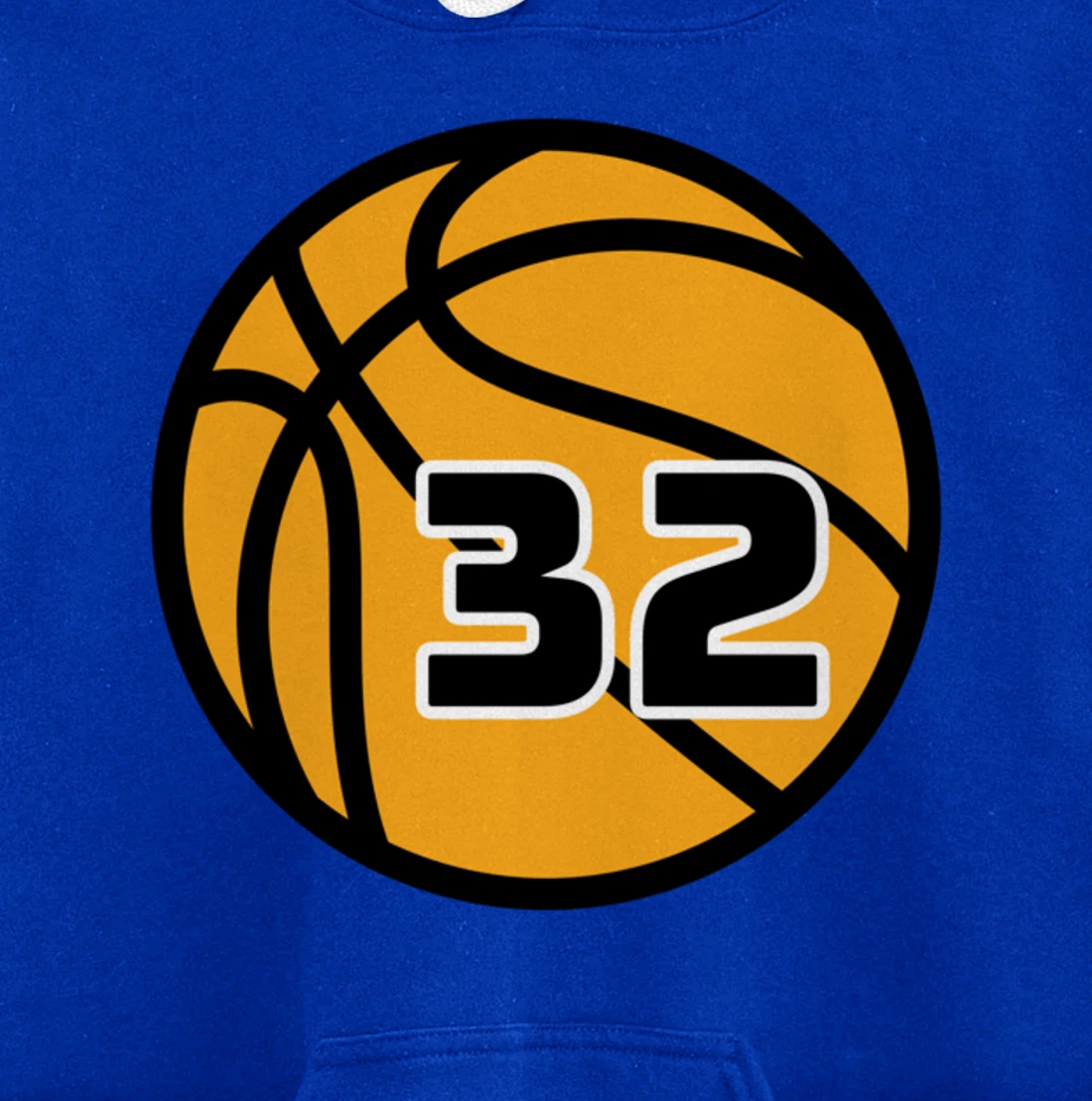 Basketball Fans Favorite Jersey Number #32 Pullover Hoodie