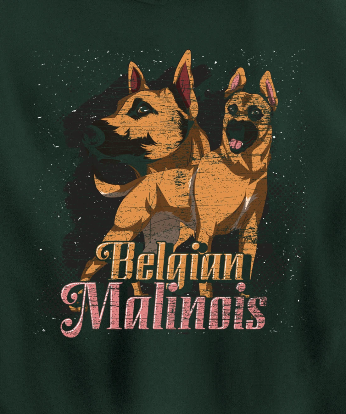 Pet Parent Dog Owner Animal Belgian Malinois Pullover Hoodie