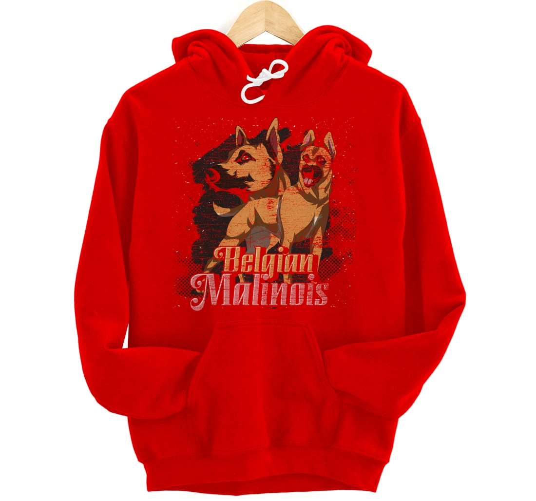 Pet Parent Dog Owner Animal Belgian Malinois Pullover Hoodie