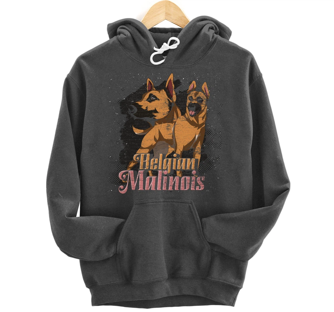 Pet Parent Dog Owner Animal Belgian Malinois Pullover Hoodie