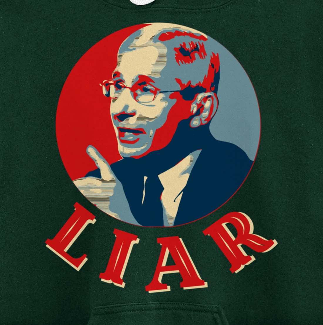 Fauci Liar Lied Vintage Retro Anthony Fauci Is Not My Doctor Pullover Hoodie