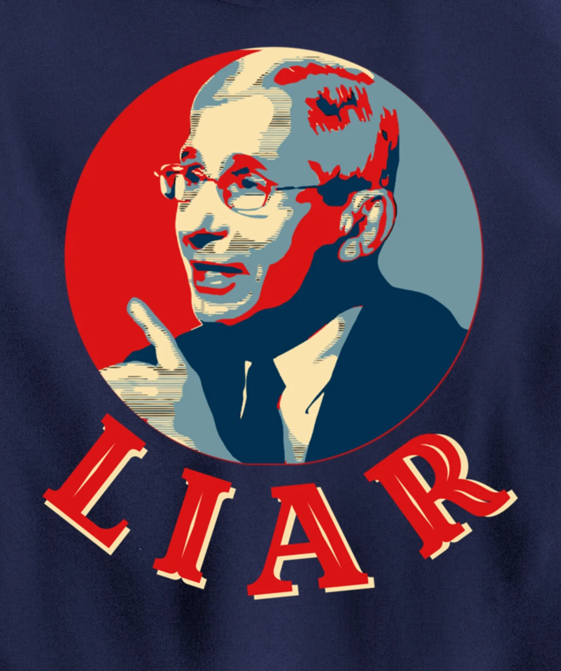 Fauci Liar Lied Vintage Retro Anthony Fauci Is Not My Doctor Pullover Hoodie