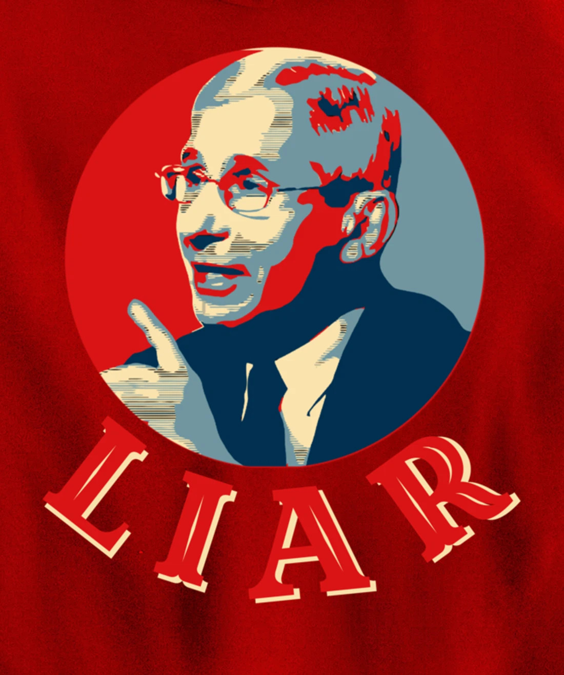 Fauci Liar Lied Vintage Retro Anthony Fauci Is Not My Doctor Pullover Hoodie