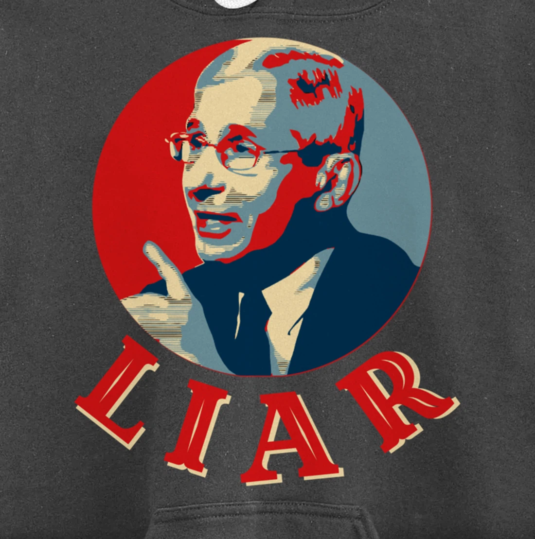 Fauci Liar Lied Vintage Retro Anthony Fauci Is Not My Doctor Pullover Hoodie