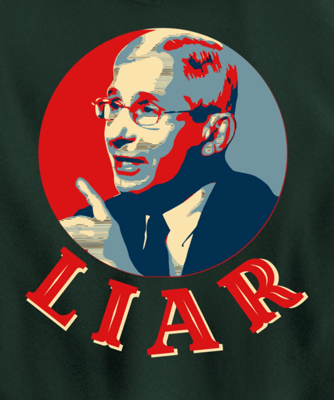 Fauci Liar Lied Vintage Retro Anthony Fauci Is Not My Doctor Pullover Hoodie