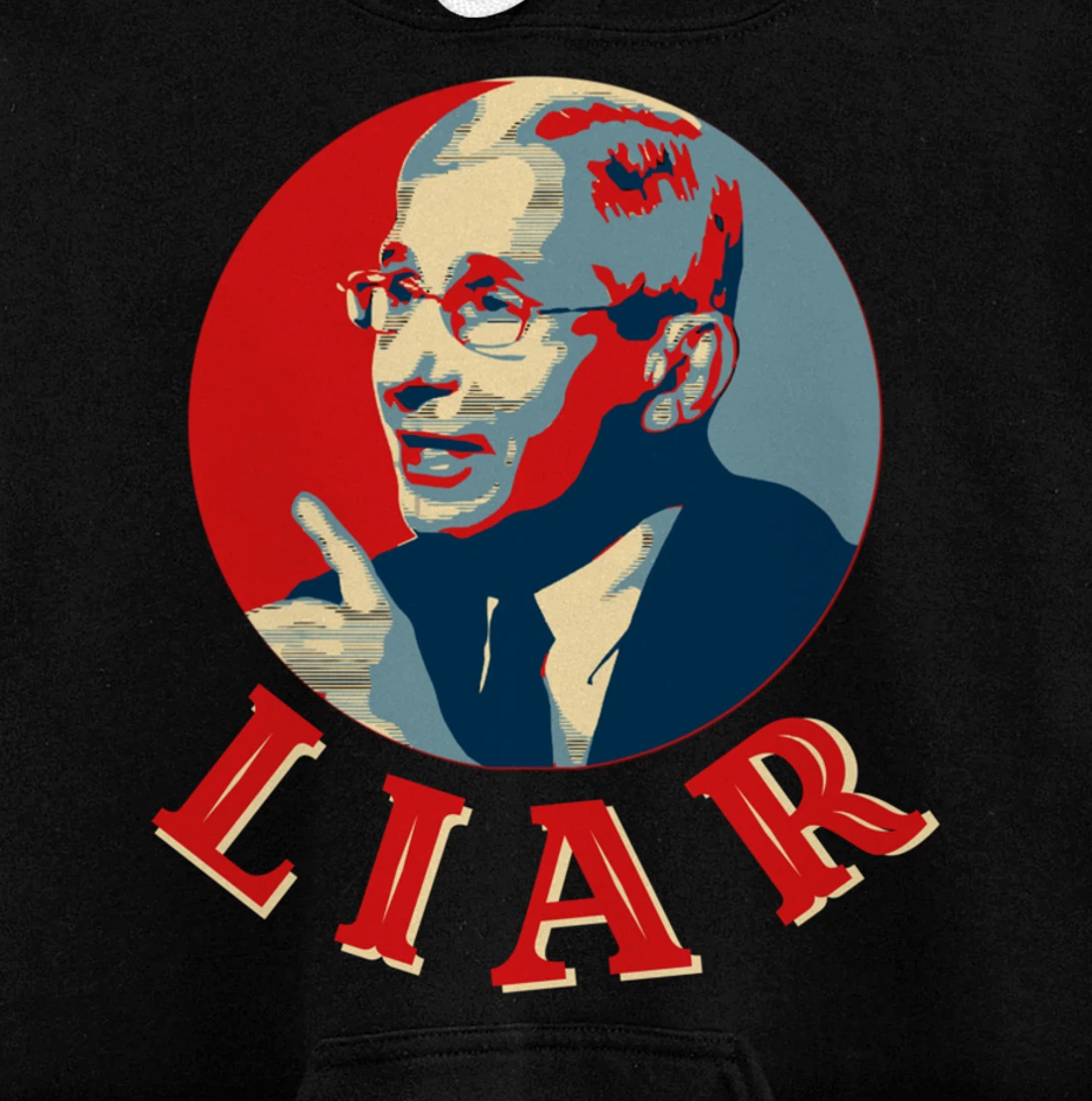 Fauci Liar Lied Vintage Retro Anthony Fauci Is Not My Doctor Pullover Hoodie