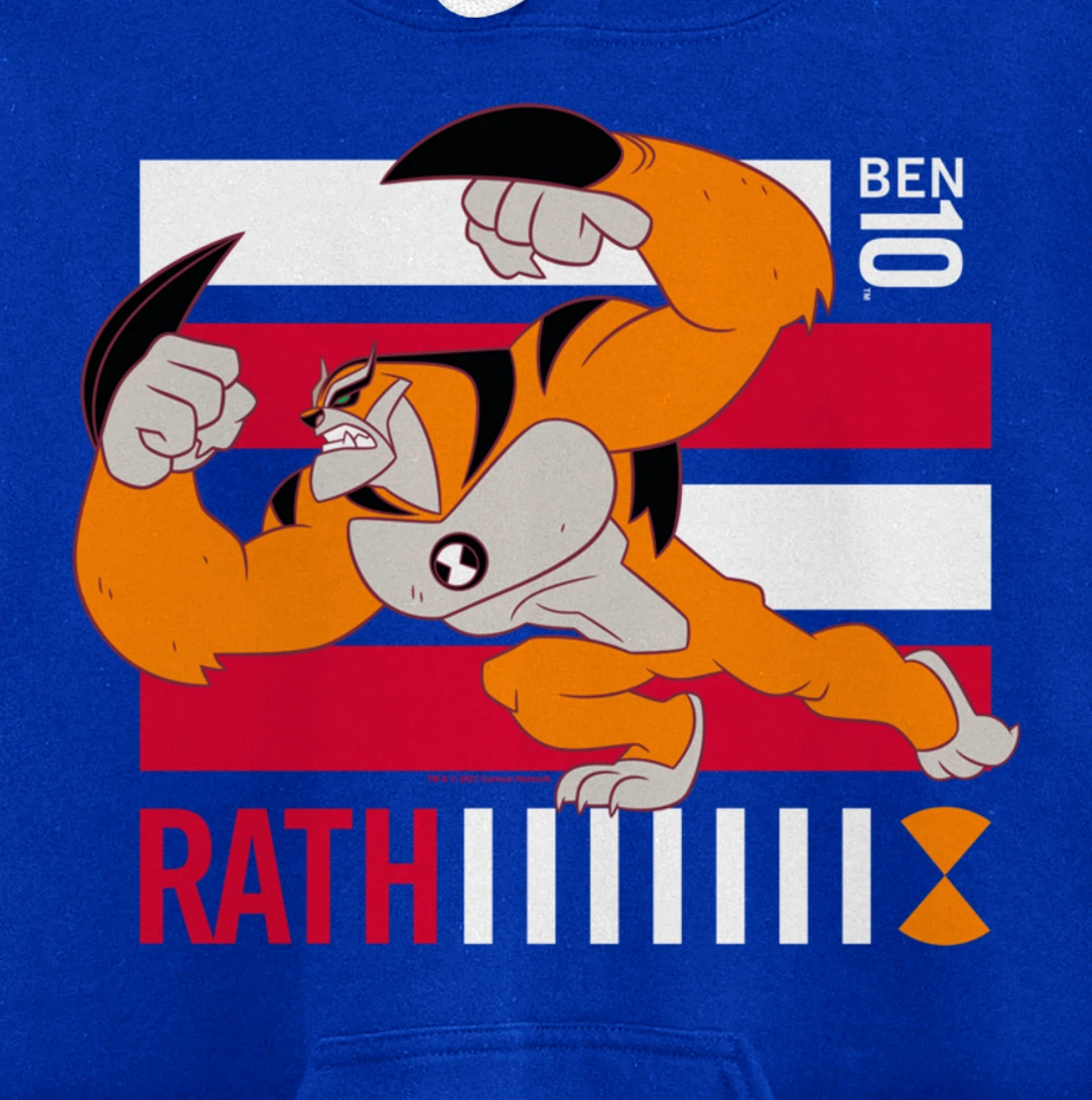 Ben 10 Rath Pullover Hoodie