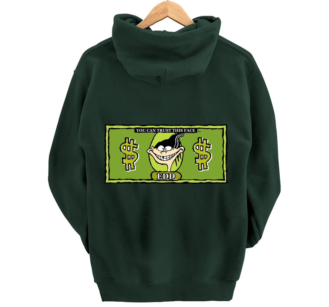 Ed Edd n Eddy Dollar Bill Edd Pullover Hoodie