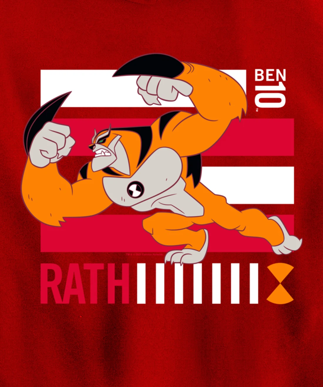 Ben 10 Rath Pullover Hoodie