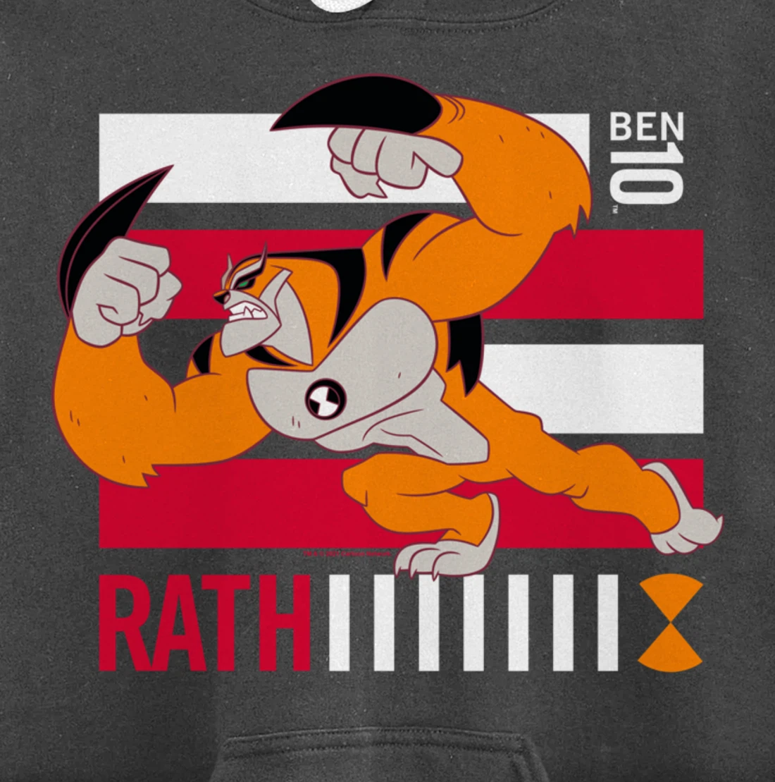 Ben 10 Rath Pullover Hoodie