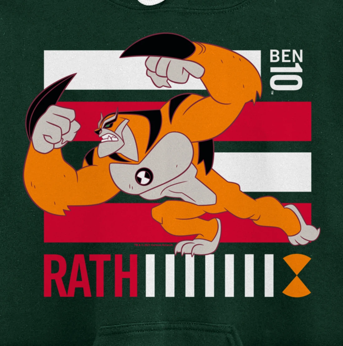 Ben 10 Rath Pullover Hoodie