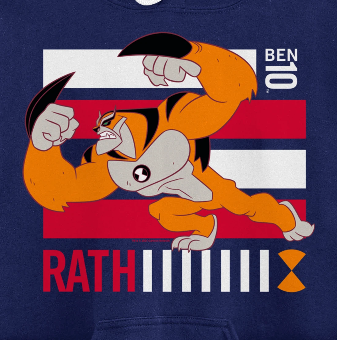 Ben 10 Rath Pullover Hoodie