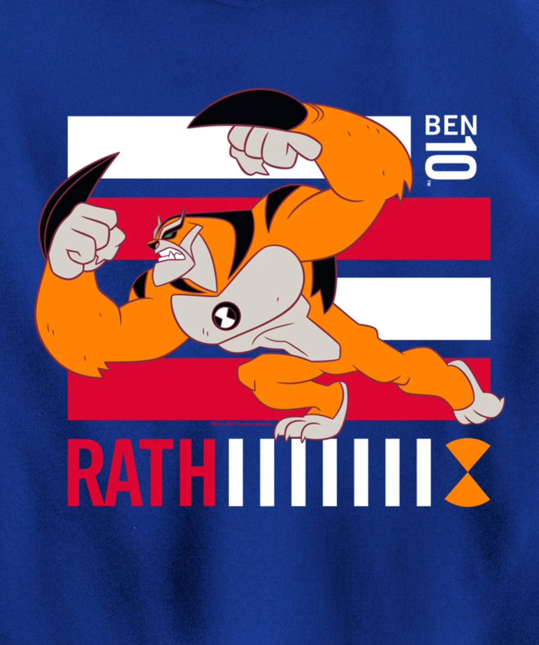 Ben 10 Rath Pullover Hoodie