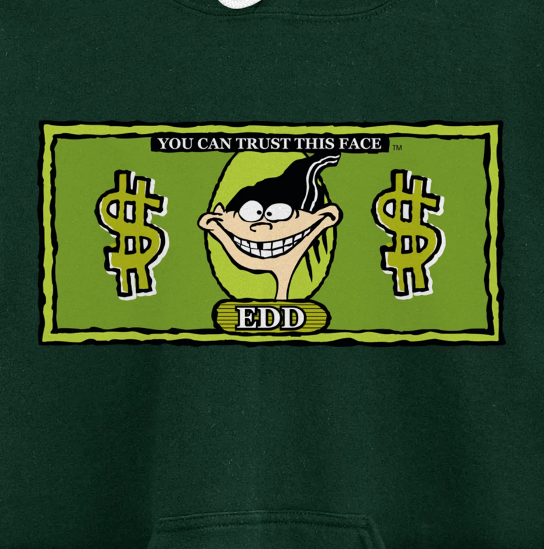 Ed Edd n Eddy Dollar Bill Edd Pullover Hoodie