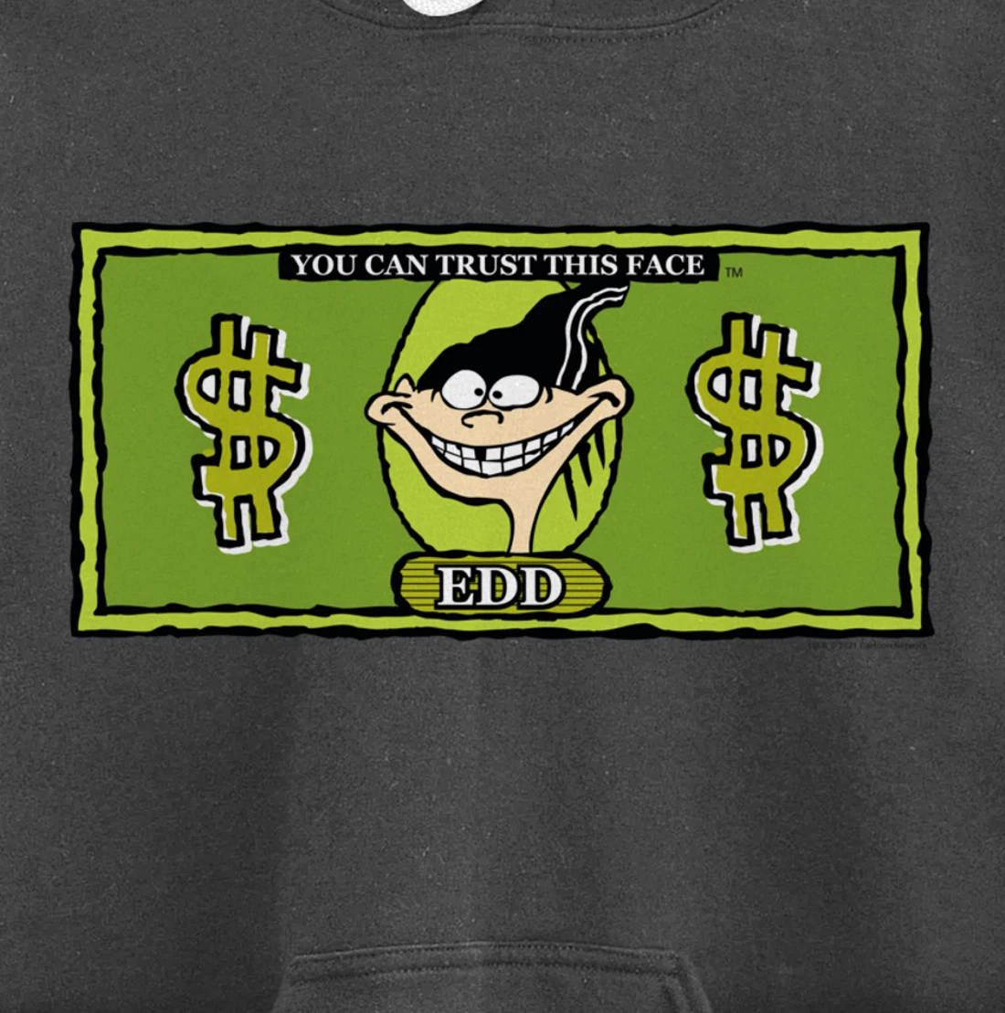 Ed Edd n Eddy Dollar Bill Edd Pullover Hoodie
