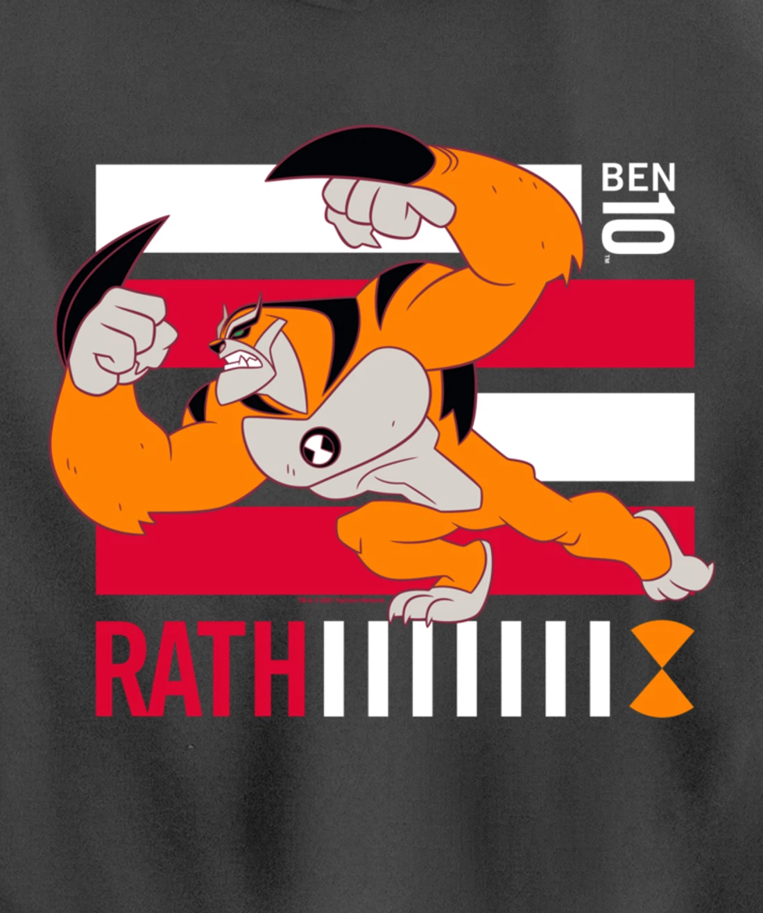 Ben 10 Rath Pullover Hoodie