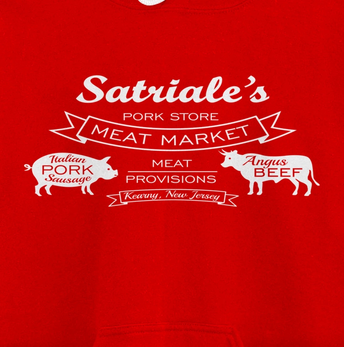 Meat Market Funny Meat Pork Store Satriales Lover gift Pullover Hoodie