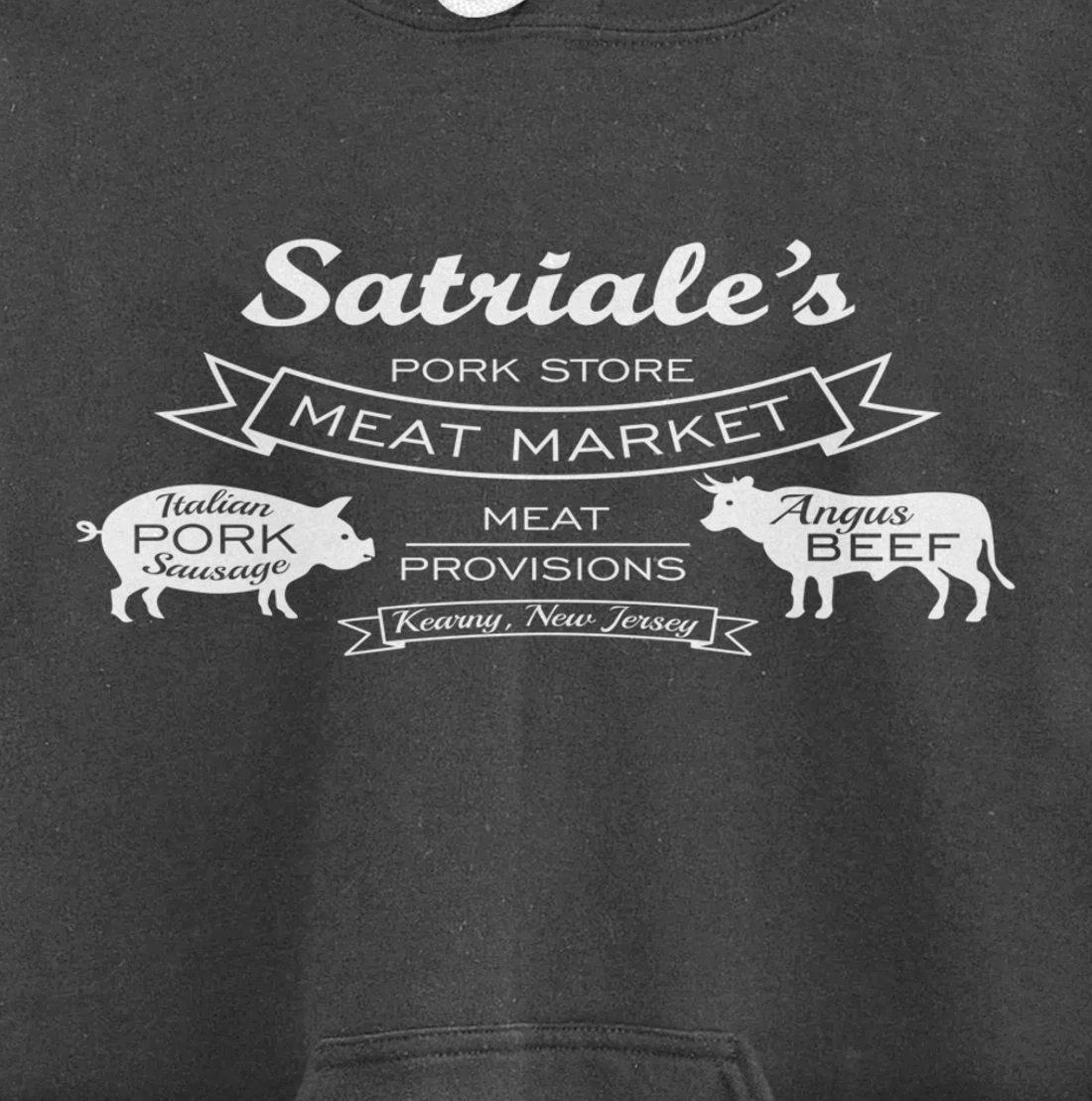 Meat Market Funny Meat Pork Store Satriales Lover gift Pullover Hoodie