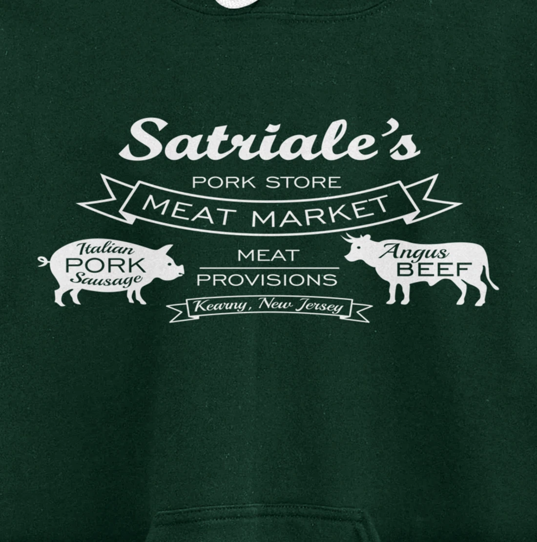 Meat Market Funny Meat Pork Store Satriales Lover gift Pullover Hoodie