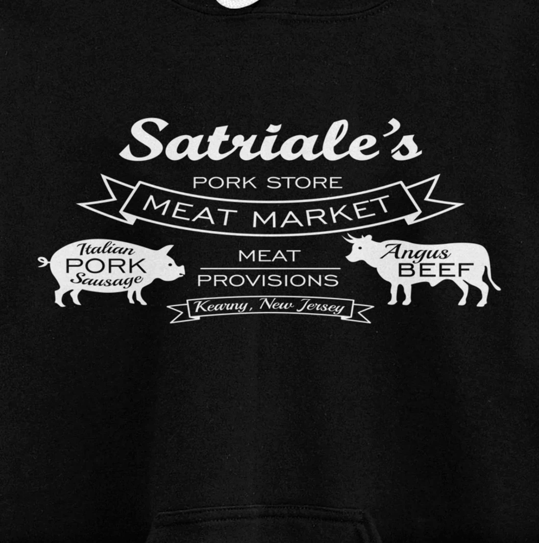 Meat Market Funny Meat Pork Store Satriales Lover gift Pullover Hoodie