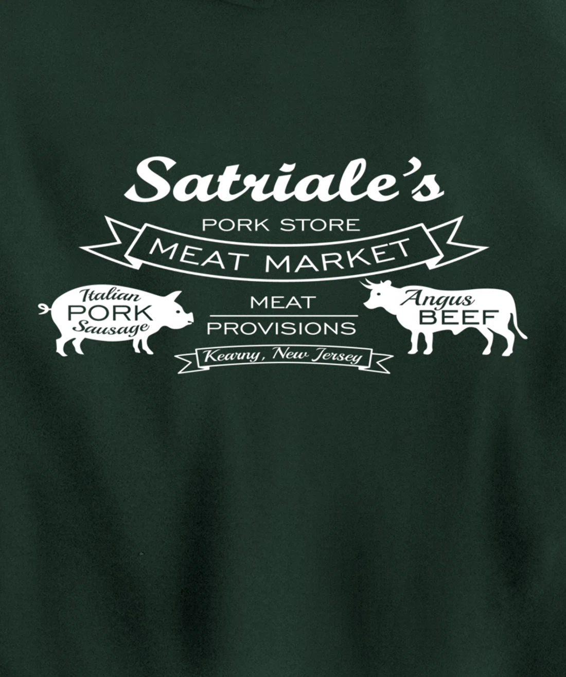 Meat Market Funny Meat Pork Store Satriales Lover gift Pullover Hoodie