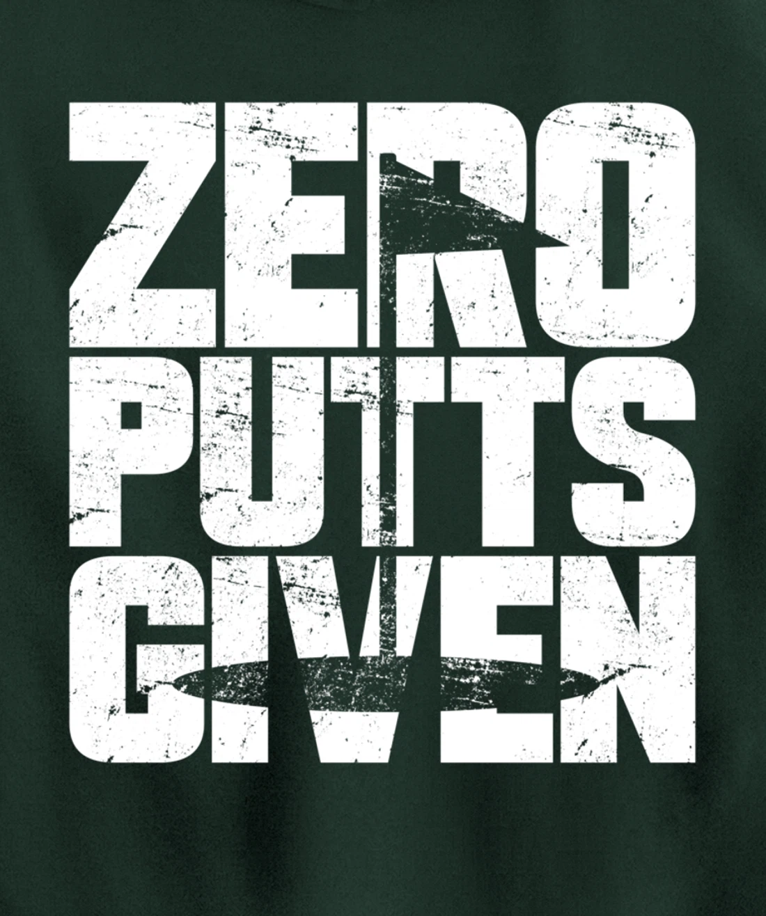 Golf Putter Funny Golfer Pullover Hoodie