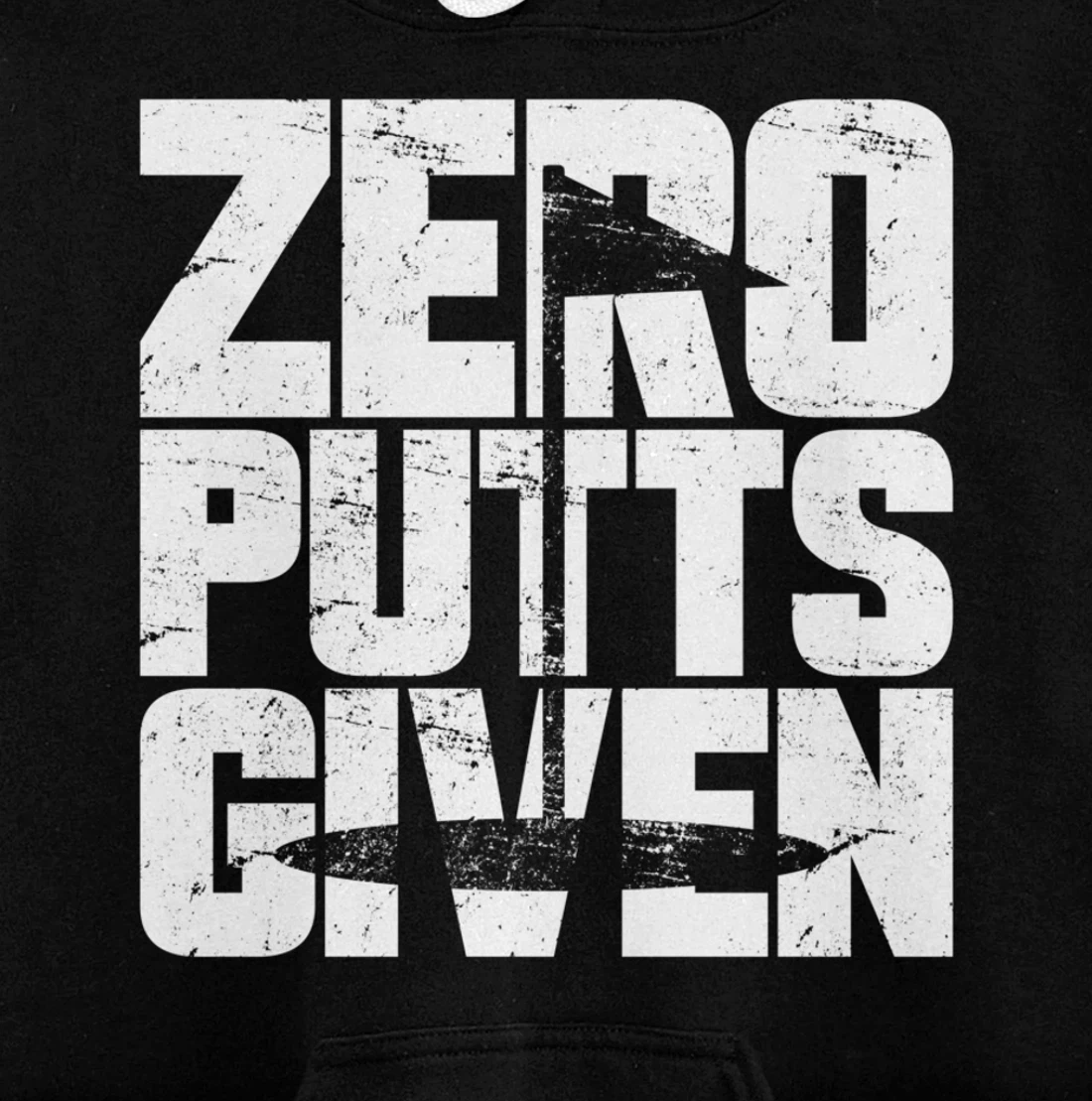 Golf Putter Funny Golfer Pullover Hoodie