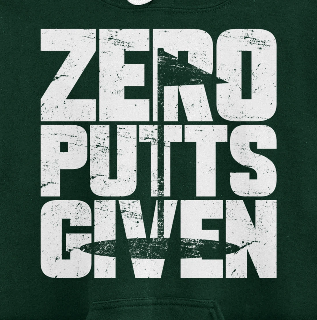 Golf Putter Funny Golfer Pullover Hoodie