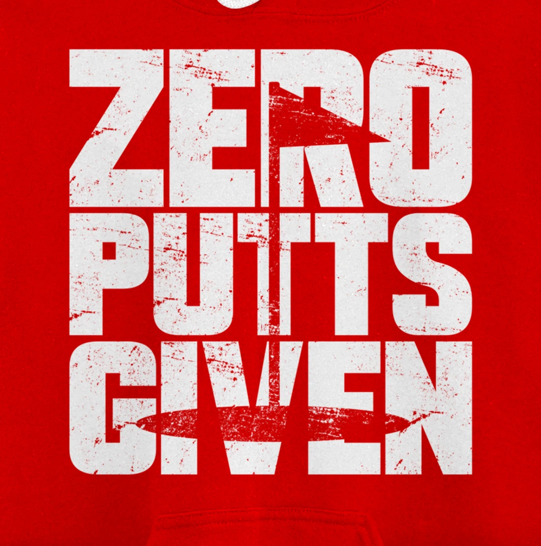 Golf Putter Funny Golfer Pullover Hoodie