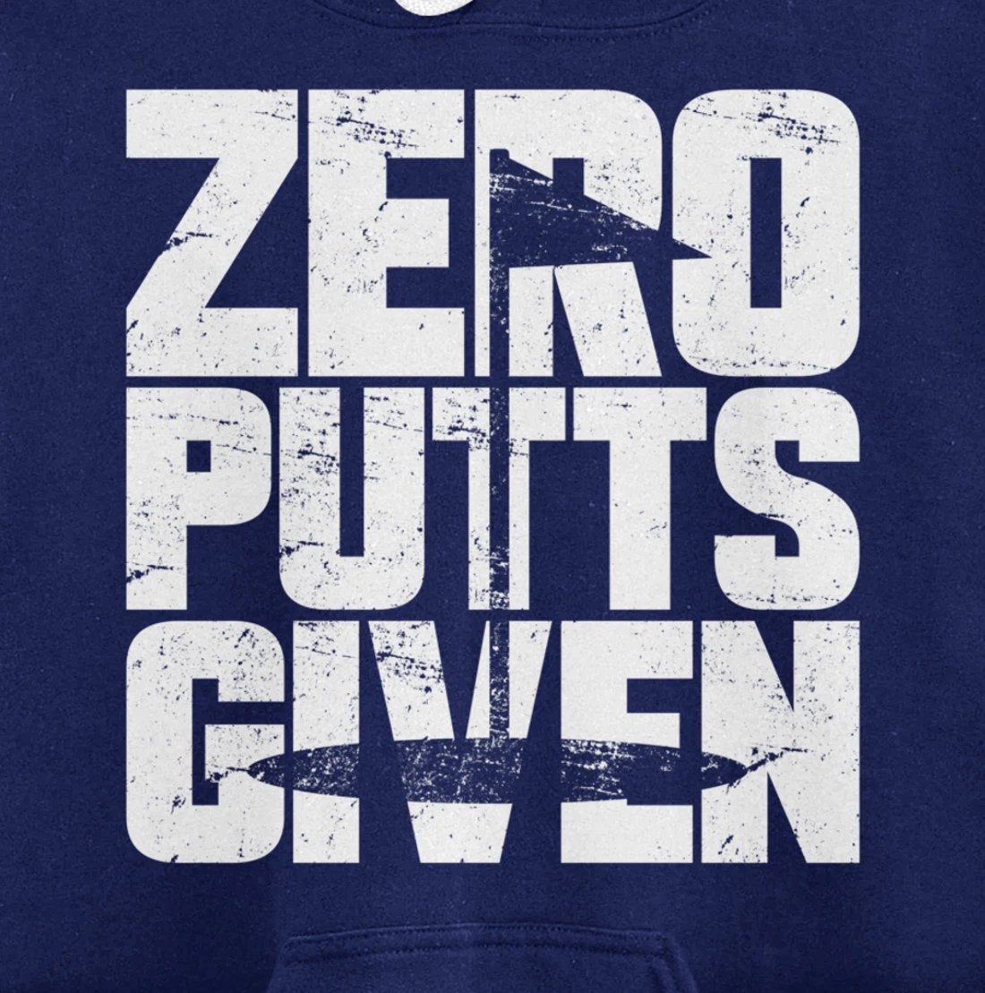 Golf Putter Funny Golfer Pullover Hoodie