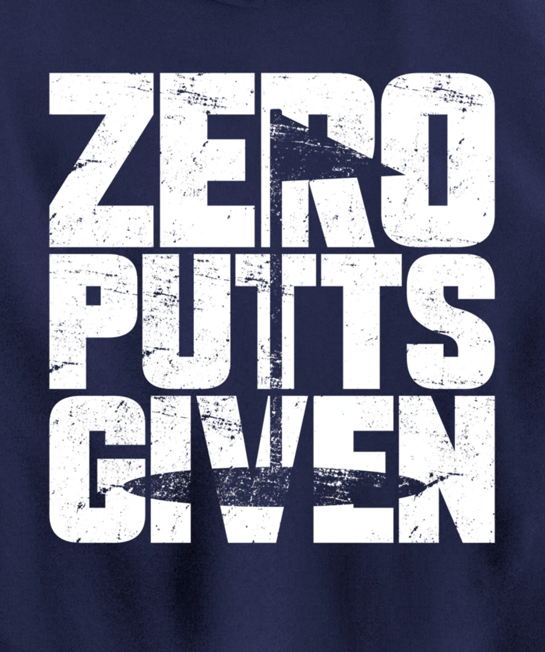 Golf Putter Funny Golfer Pullover Hoodie