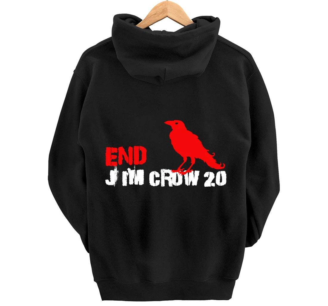 Protect Voting Rights End Jim Crow 2.0 Pullover Hoodie
