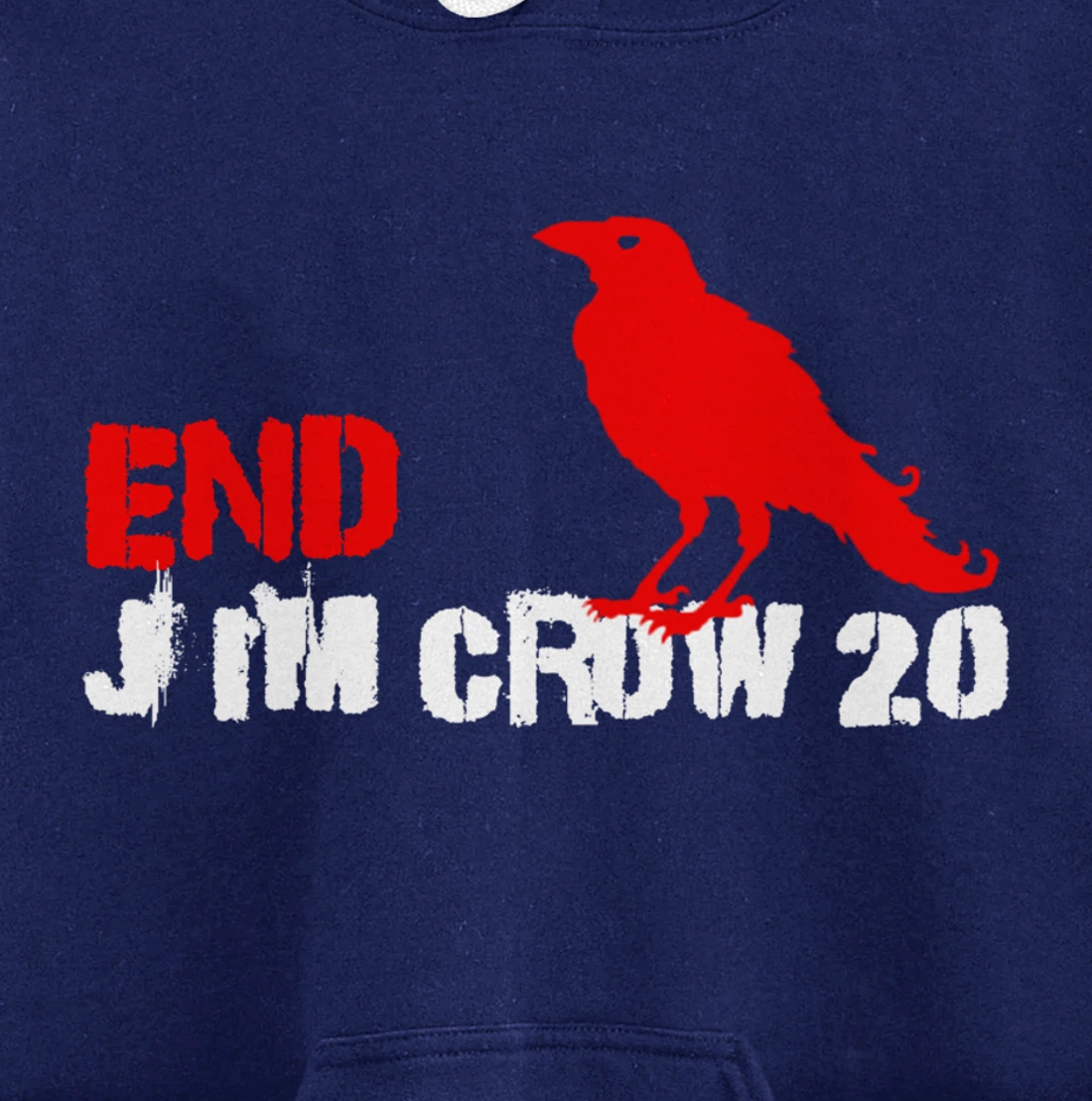 Protect Voting Rights End Jim Crow 2.0 Pullover Hoodie