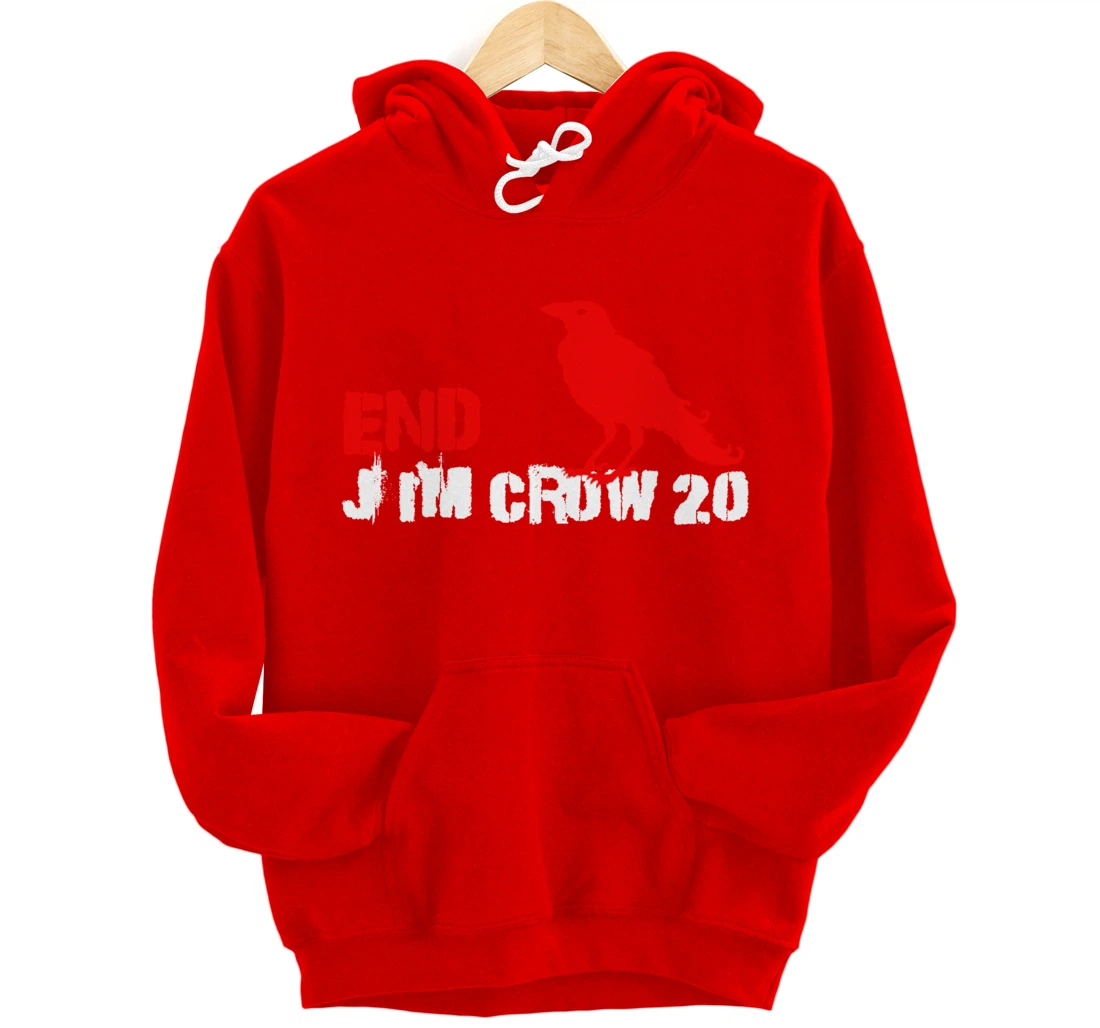 Protect Voting Rights End Jim Crow 2.0 Pullover Hoodie