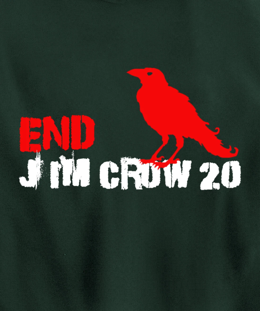 Protect Voting Rights End Jim Crow 2.0 Pullover Hoodie