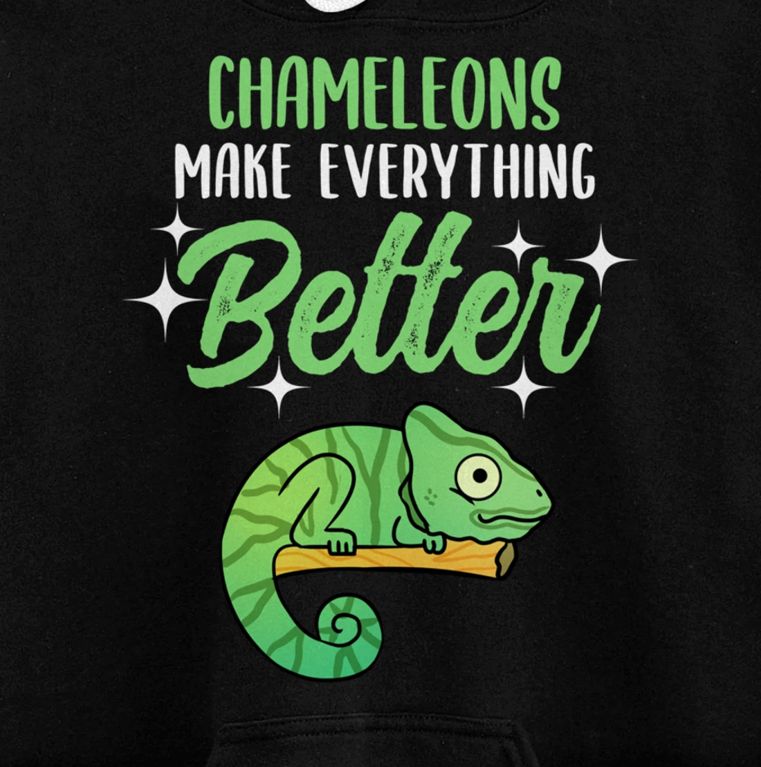 Chameleons Make Everything Better Pullover Hoodie