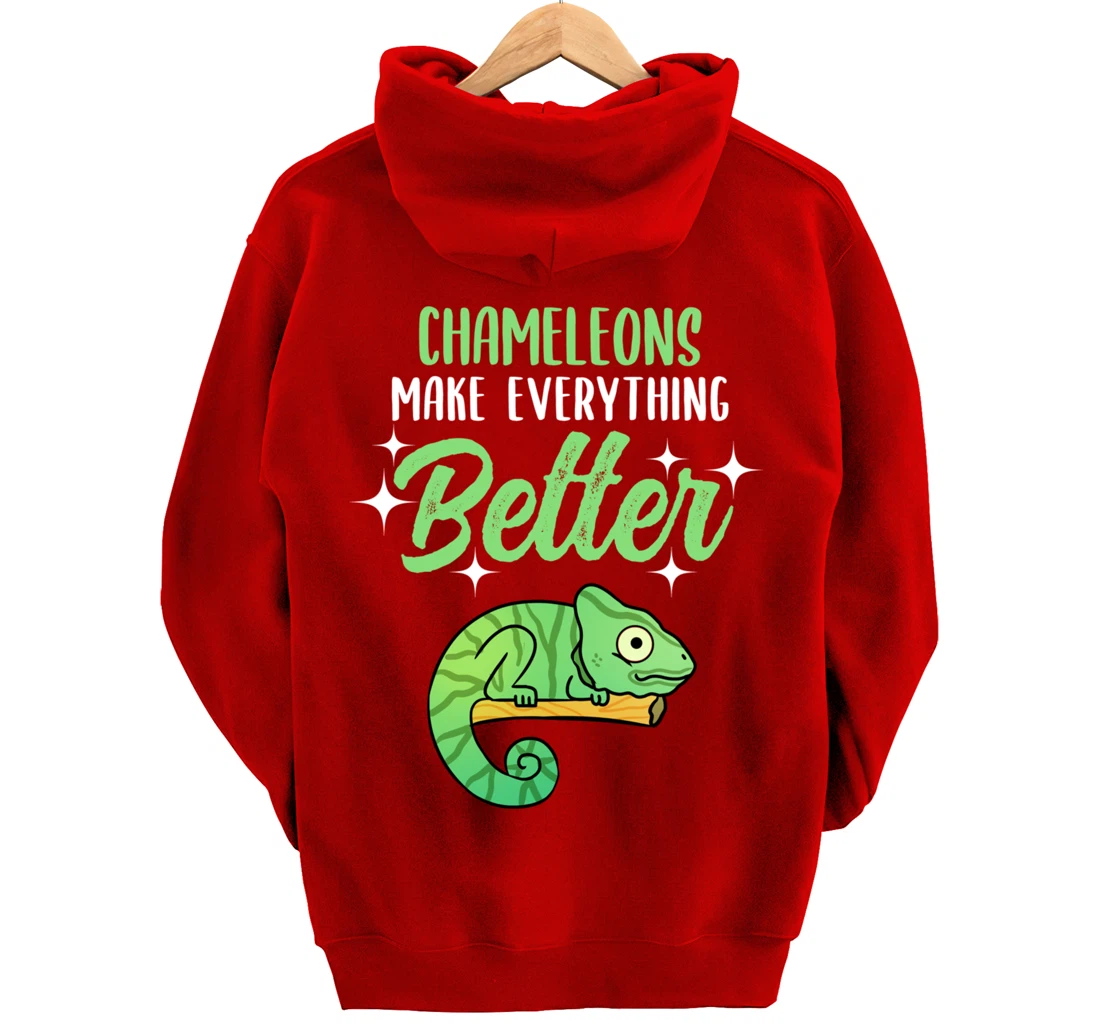 Chameleons Make Everything Better Pullover Hoodie