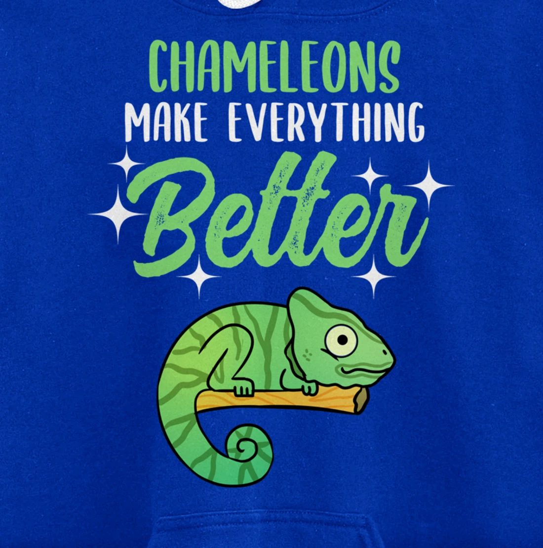 Chameleons Make Everything Better Pullover Hoodie