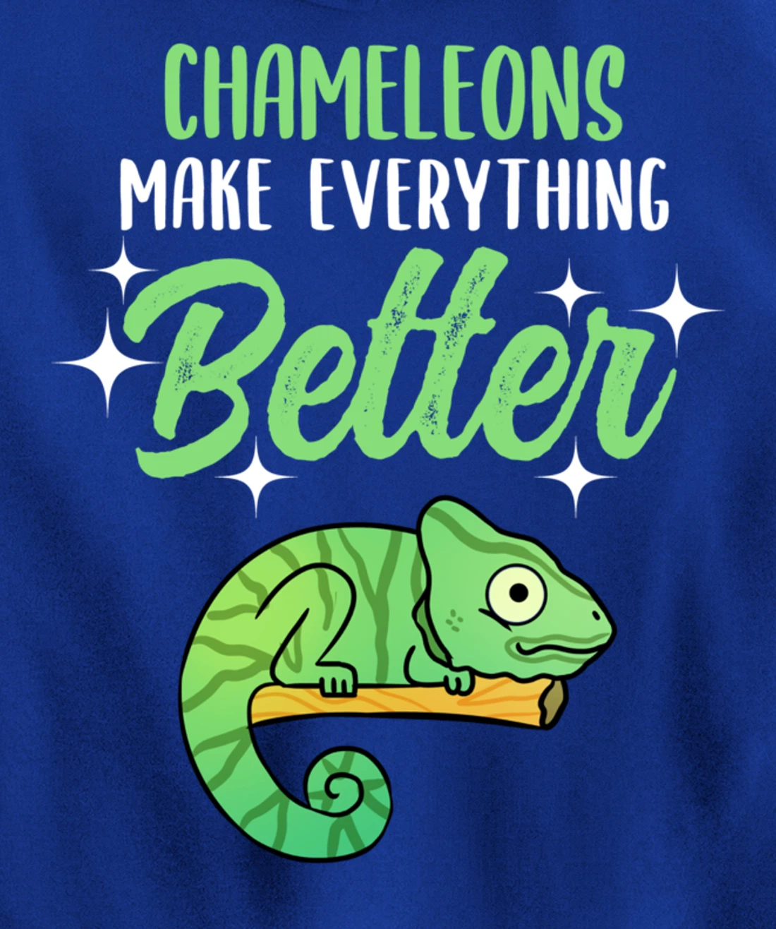 Chameleons Make Everything Better Pullover Hoodie
