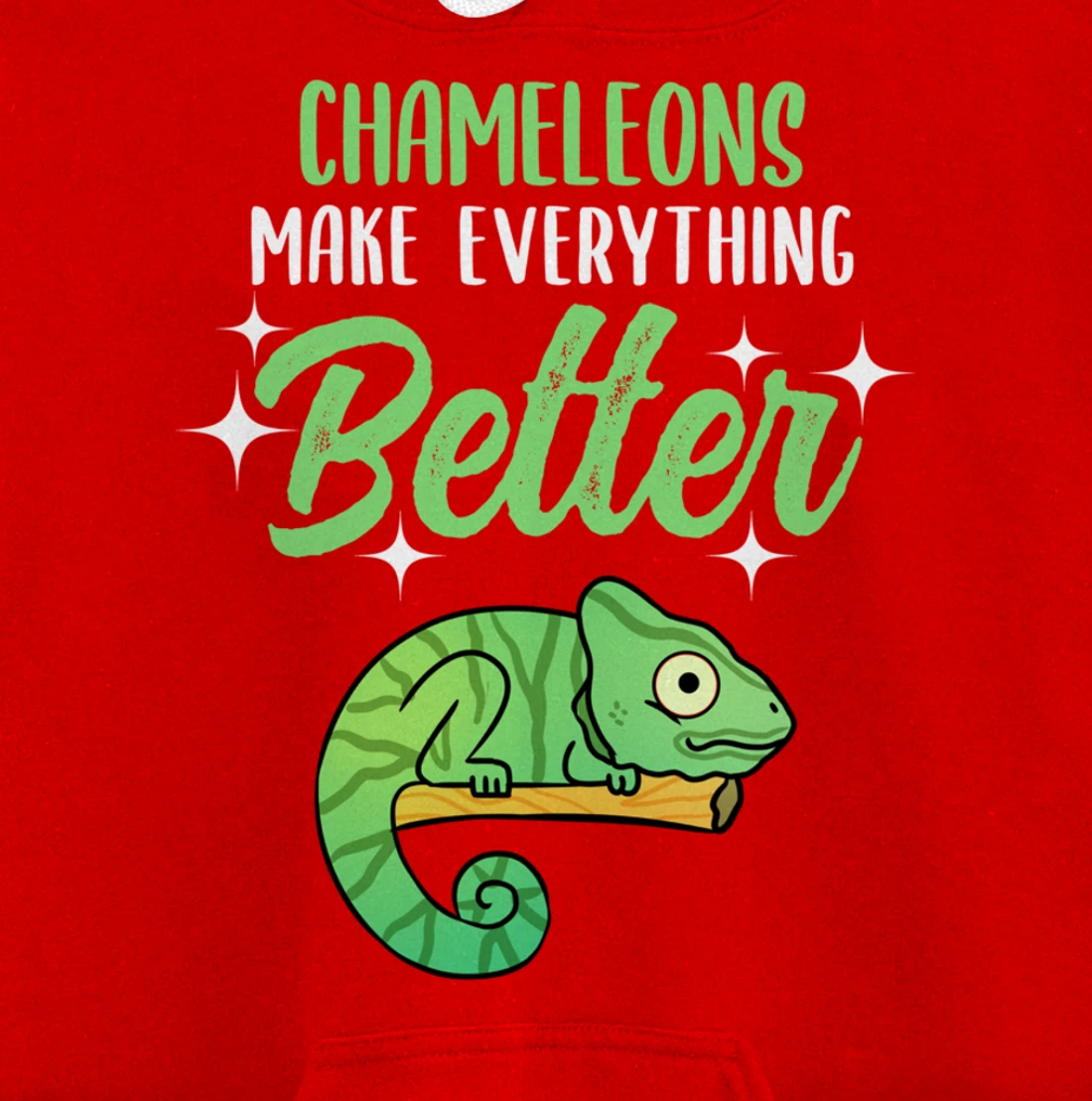 Chameleons Make Everything Better Pullover Hoodie