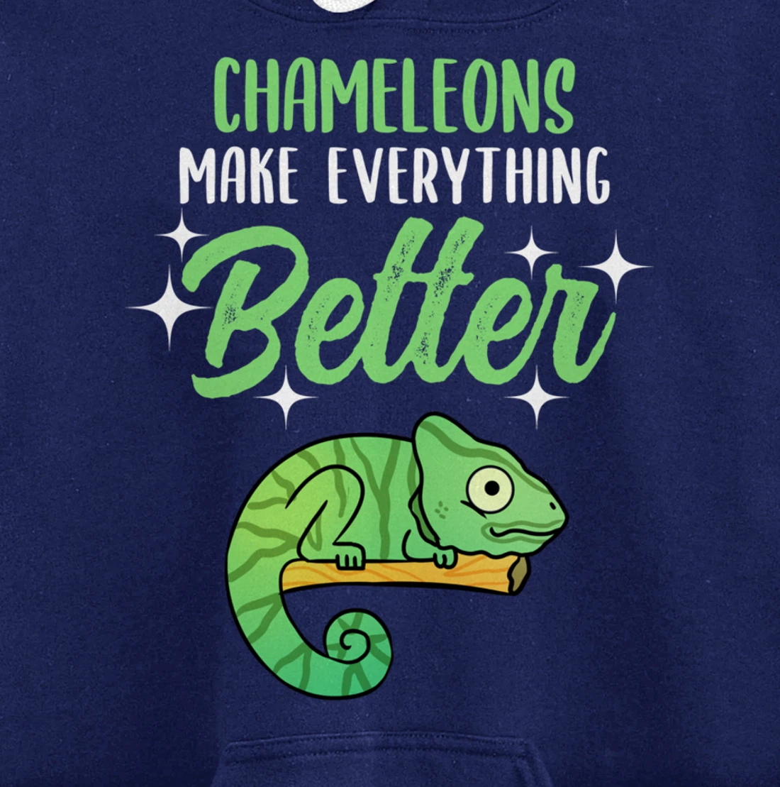 Chameleons Make Everything Better Pullover Hoodie
