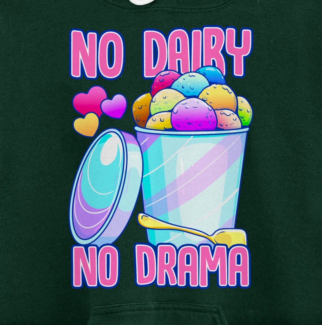 Pastel Goth Shirt ICe Cream Alt Emo Aesthetic Kawaii Pullover Hoodie