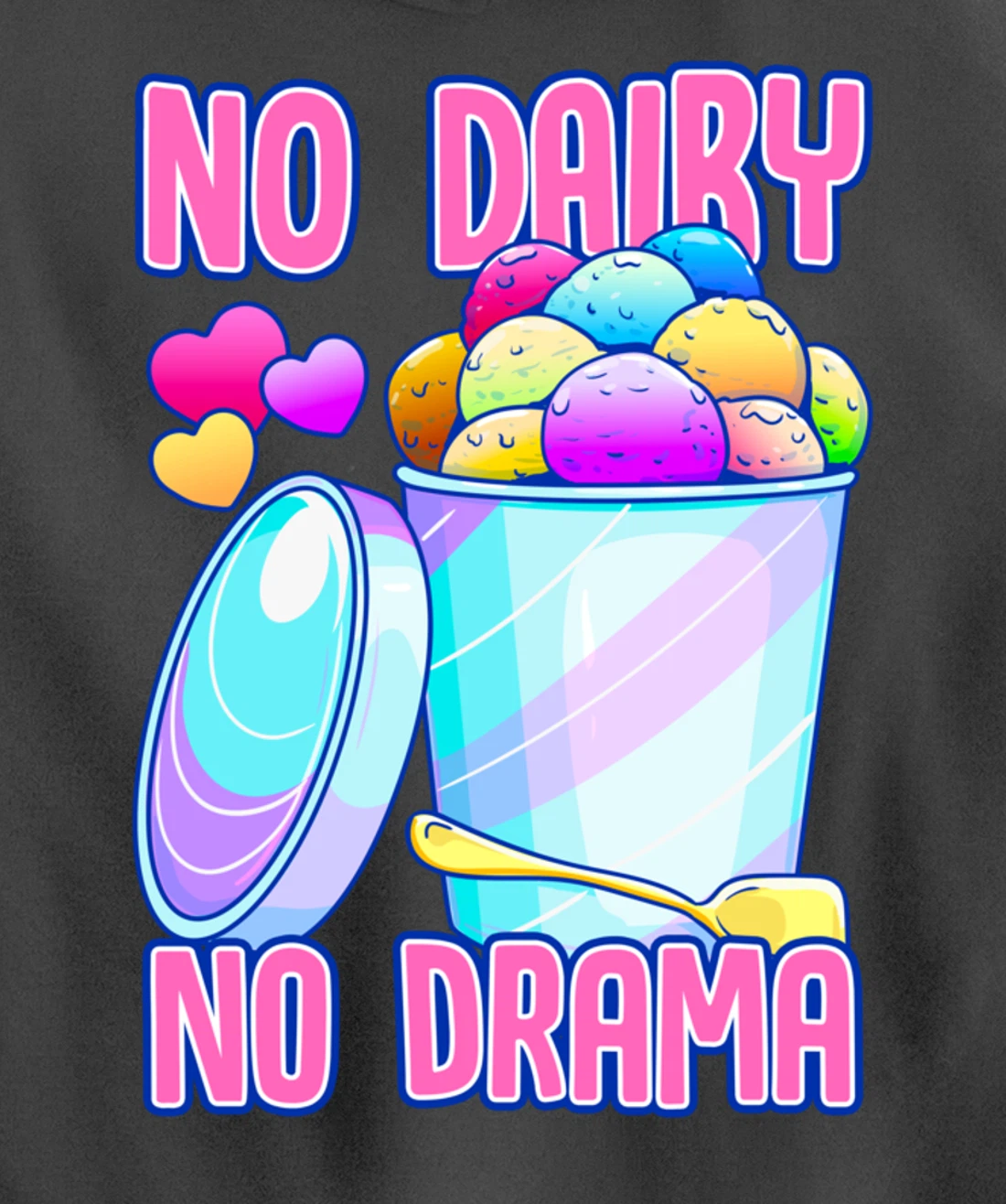Pastel Goth Shirt ICe Cream Alt Emo Aesthetic Kawaii Pullover Hoodie