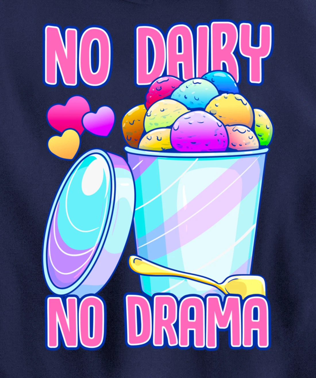 Pastel Goth Shirt ICe Cream Alt Emo Aesthetic Kawaii Pullover Hoodie