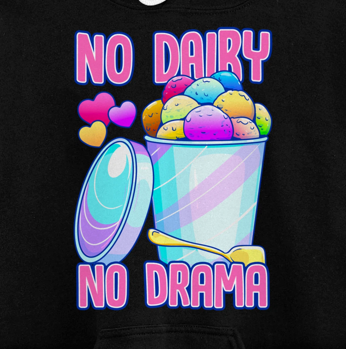 Pastel Goth Shirt ICe Cream Alt Emo Aesthetic Kawaii Pullover Hoodie