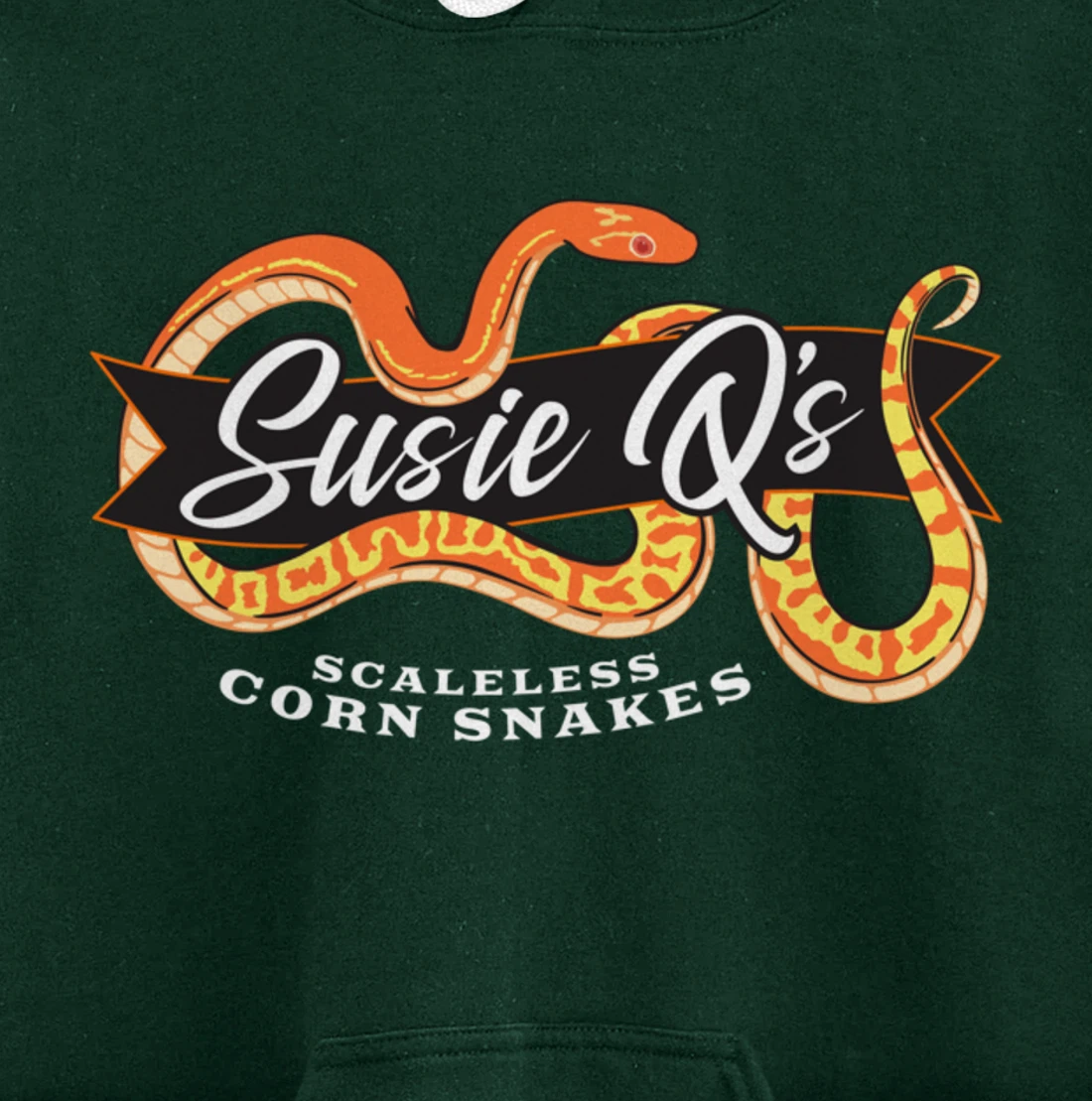 Susie Q's Scaleless Corn Snakes Pullover Hoodie