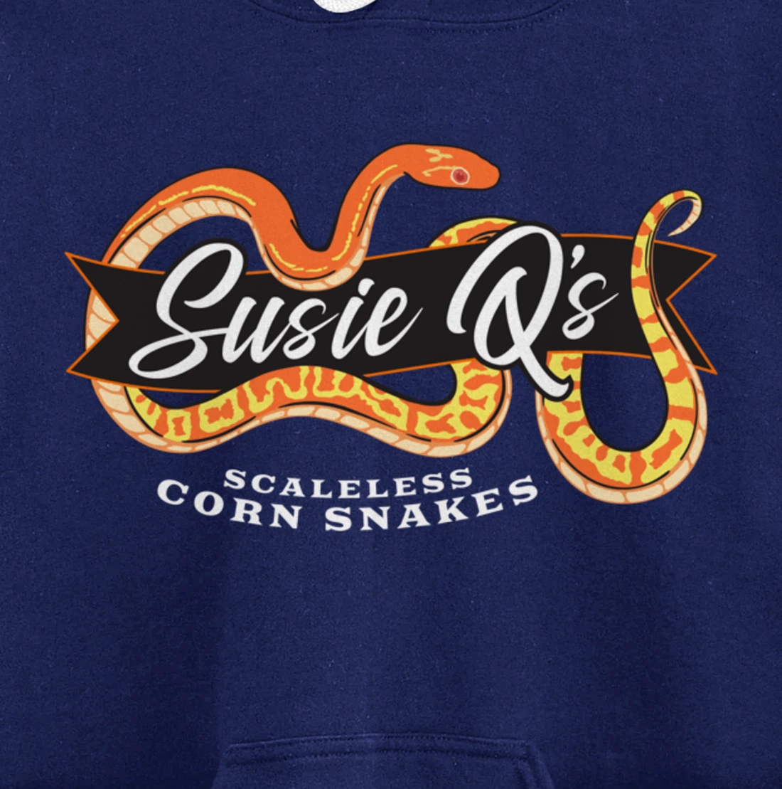 Susie Q's Scaleless Corn Snakes Pullover Hoodie