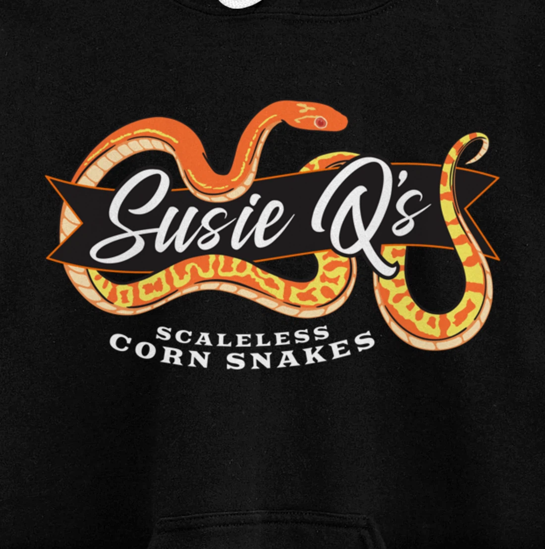 Susie Q's Scaleless Corn Snakes Pullover Hoodie
