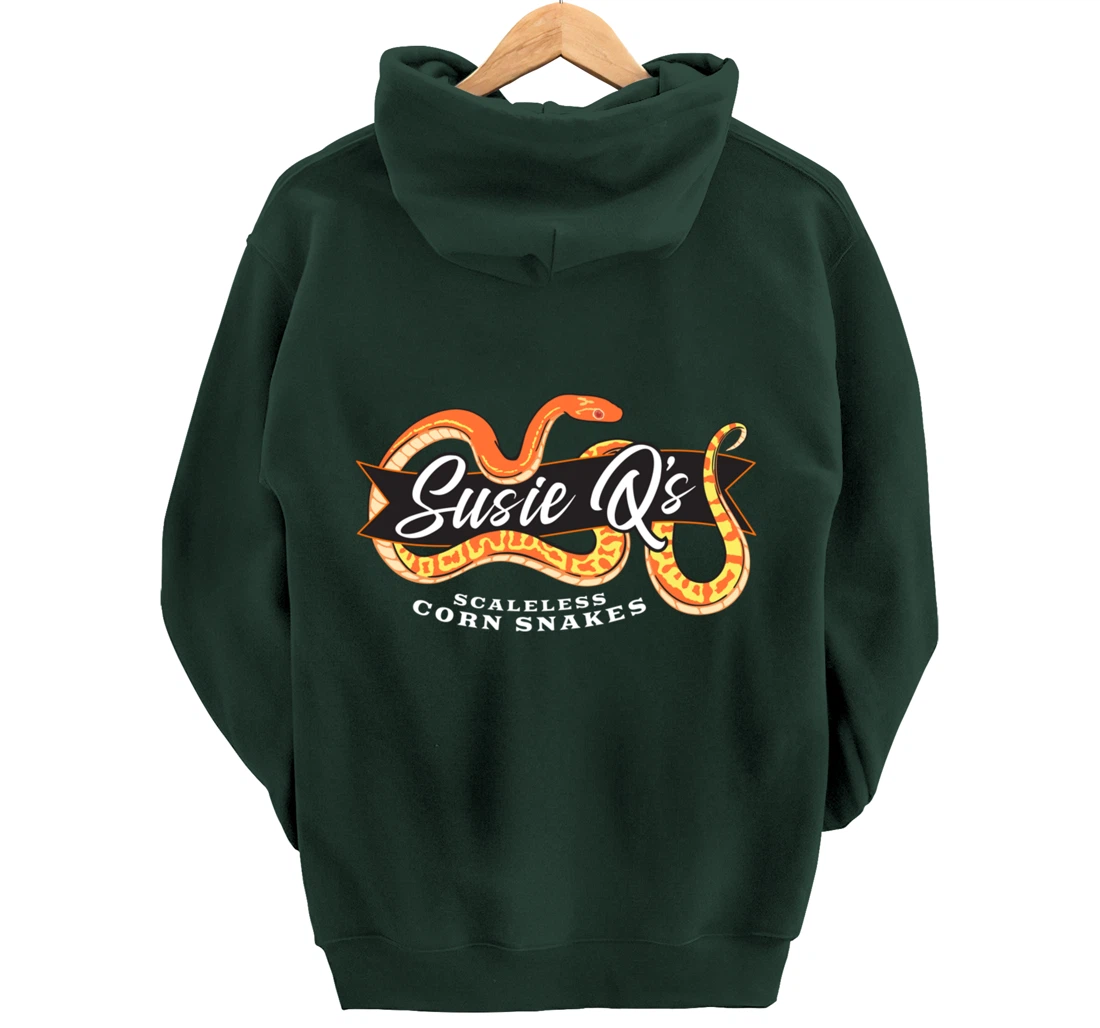 Susie Q's Scaleless Corn Snakes Pullover Hoodie